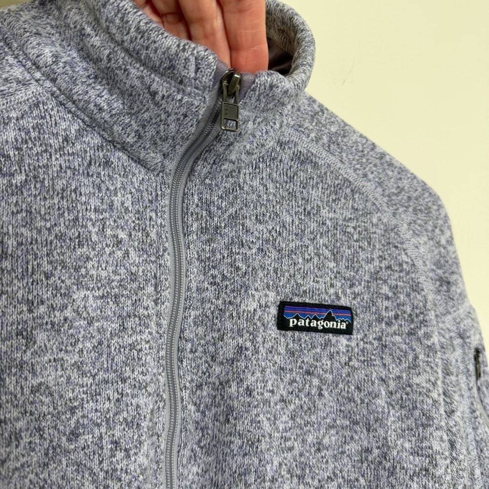 Patagonia Better Sweater Quarter-Zip Fleece Pullover Women's Permafrost Purple - Picture 4 of 12